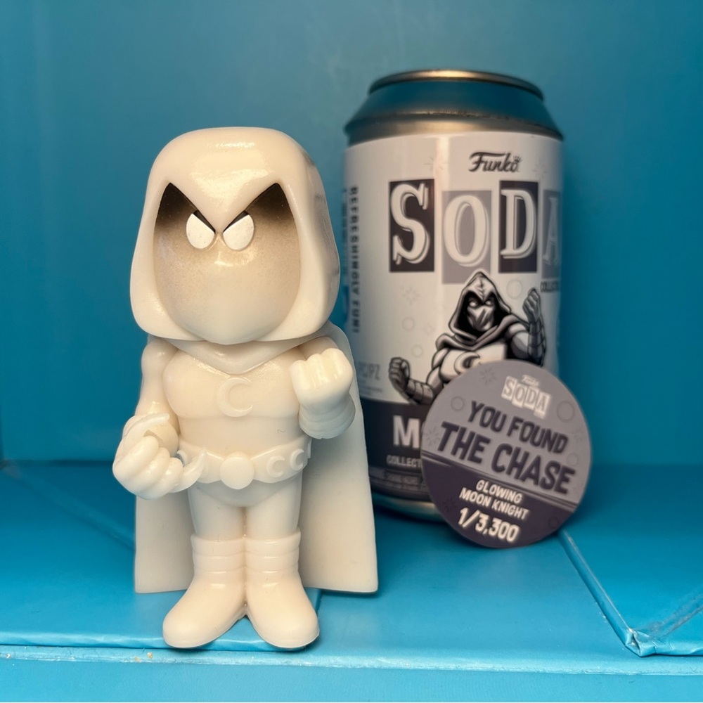 Funko Soda - Marvel - Moon Knight Glowing Chase Vinyl Figure (PX Previews Excl)